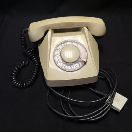 Телефон дисковый Tesla Stropkov 3s23, 1986 г.в. Словакия
